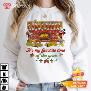 Disney Christmas It Is My Favorite Time of The Year Shirt