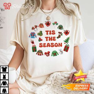 Disney Christmas Gifts for Students Tis The Season T-Shirt